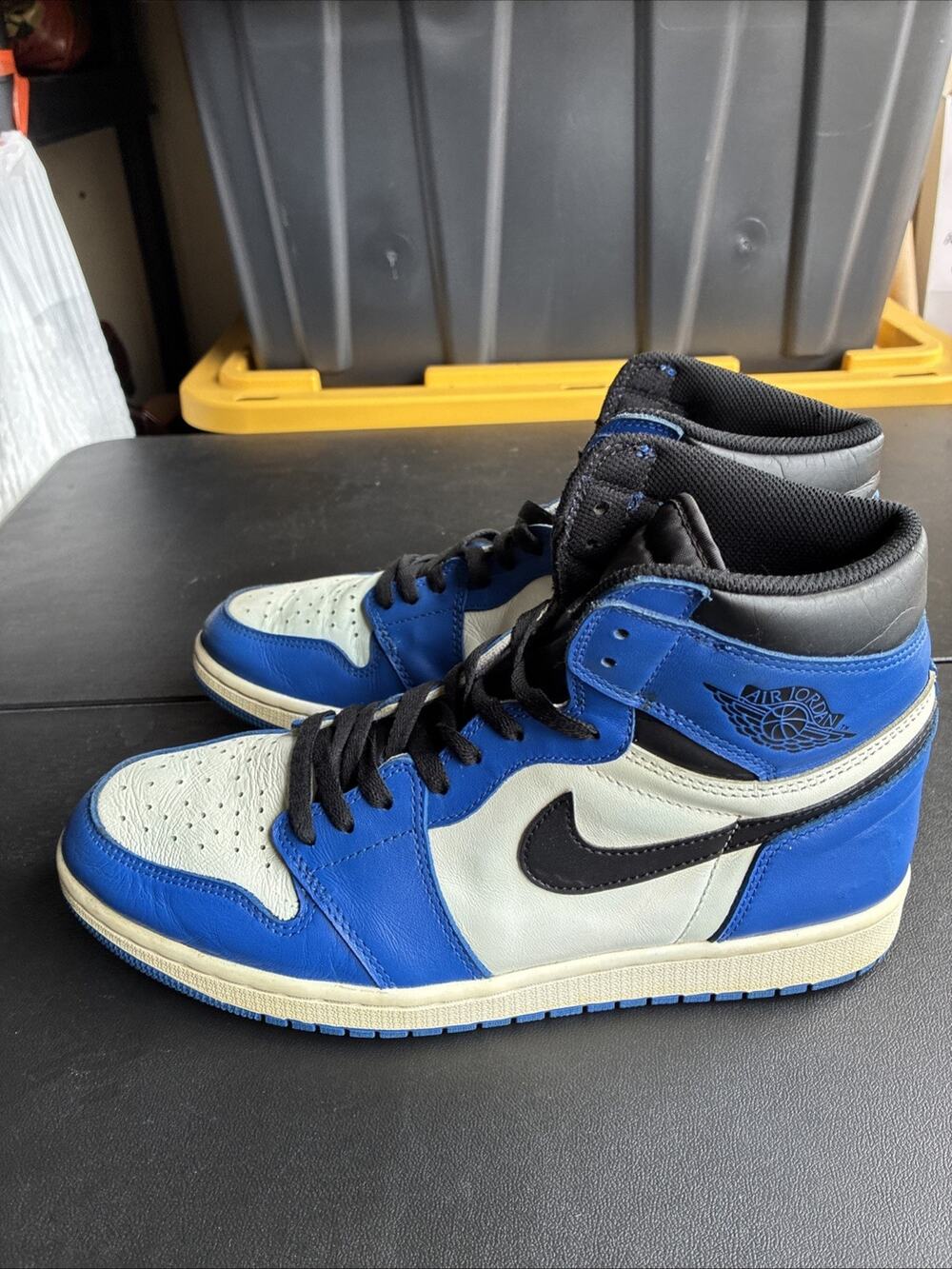 Jordan Air Jordan 1 Retro High OG Game Royal 2018 Blue/White/Black 555088-403